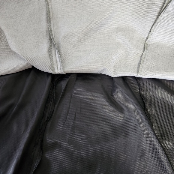 H&M Grey Fit & Flair Office Dress - Picture 3 of 3